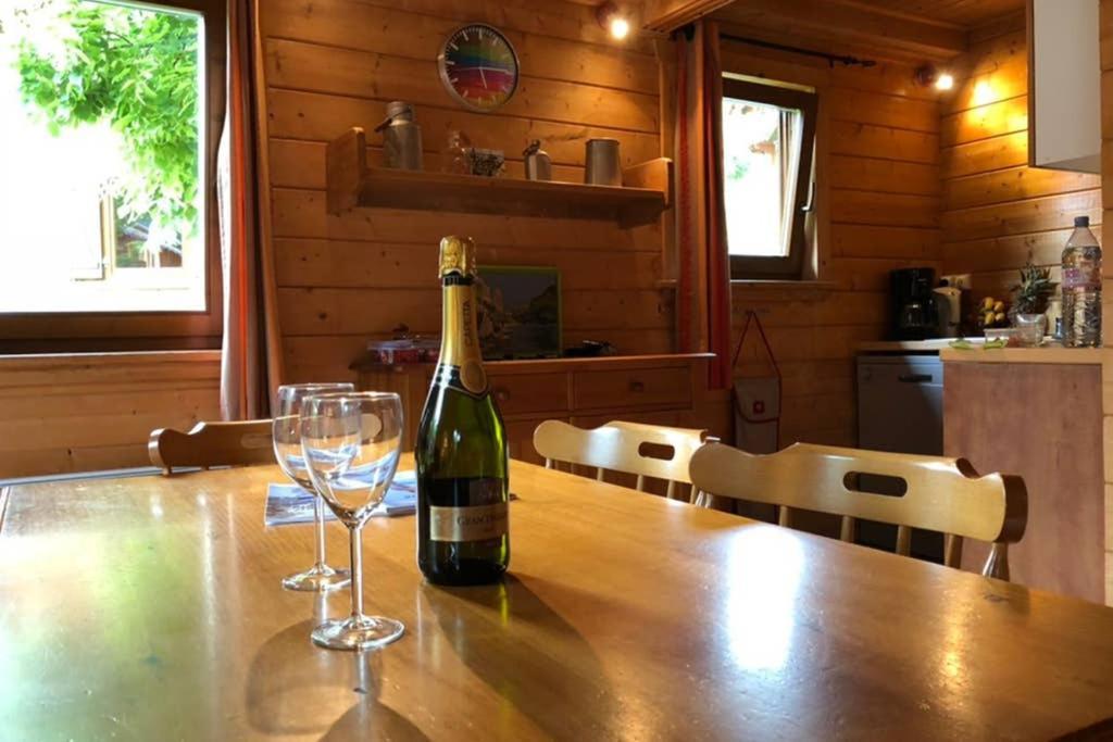 Villa Chalet Alliance entre calme et plaisir à Morillon Extérieur photo